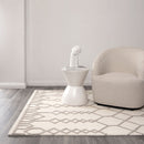 Laurel Echo Beige Wool Rug
