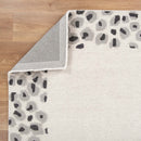 Pine Echo Cream Grey Wool Rug