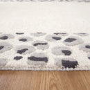 Pine Echo Cream Grey Wool Rug