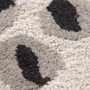Pine Echo Cream Grey Wool Rug