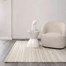 Orchid Echo Beige Wool Rug