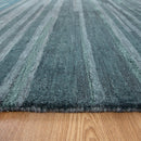 Misty Echo Teal Wool Rug