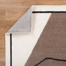 Olive Echo Beige Wool Rug