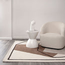 Olive Echo Beige Wool Rug