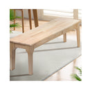 1X Dining Chairs Bench Chair Seat