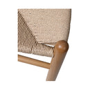 2X Dining Chairs Wooden Hans Clear