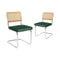 2X Rattan Dining Chairs