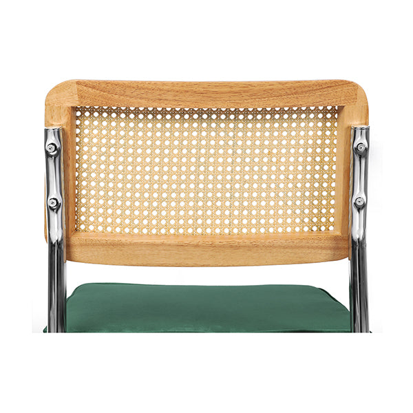 2X Rattan Dining Chairs