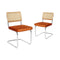 2X Rattan Dining Chairs