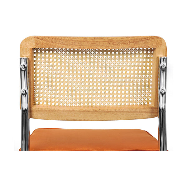 2X Rattan Dining Chairs