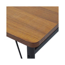 4 To 6 Seater Dining Table With Storage Shelf In Brown