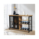 Buffet Sideboard Bar Cabinet In Oak