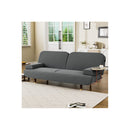 Convertible Sofabed With Usb Charge And Side Table