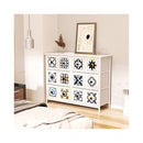 Storage Cabinet Chest With 6 Drawers In White