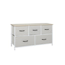 Storage Cabinet Tower Chest Of 5 Drawers