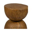 Terrazzo Side Coffee Table In Oak