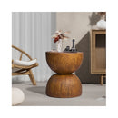 Terrazzo Side Coffee Table In Oak