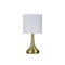 Lola Touch Lamp In Antique Brass Finish