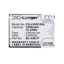 Cameron Sino Cs Lvh910Xl 3200Mah Battery For LG Vs995 Mobile