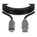 Lindy 2M Usb Type A To C Cable 10Gbps 5A Pd Anthra Line