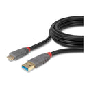 Lindy 2M Usb Type A To C Cable 10Gbps 5A Pd Anthra Line