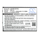 Cameron Sino Cs Myl001Sl 3000Mah Battery For Myphone L Line Mobile