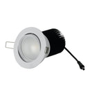 Hero Led Downlight Kit 15W COB Warm White Dimmable 90mm White Frame
