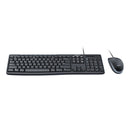 Logitech Mk200 Wired Keyboard And Mouse Combo
