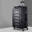 28 Inch Luggage with TSA Lock Spinner Travel Suitcase Carry On Hard Shell Luggage Case Black