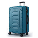 28" Luggage Suitcase Trolley Travel TSA Lightweight Hard Case Teal