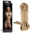 Rebellion Reign Hemp Bondage Rope Rustic 10 Meter Length