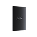 Lexar SL500 Portable SSD 4TB with 256-bit AES encryption 5 year limited warranty. Black