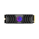 Lexar 1TB NM1090 with Heatsink M.2 2280 PCIe Gen 5x4 NVMe SSD up to 11500MB/s read 9000MB/s write Five-year limited warranty - SOH Pricing only