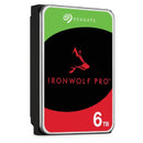 Seagate IronWolf Pro NAS Internal 3.5in HDD 6TB SATA 6Gb/s 7200RPM 256MB Cache Limited 5 Year Warranty - SOH Pricing only No Backorders.