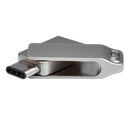 Shintaro 128GB Mini Dual Port Pocket Disk Drive - High-Speed Dual USB-C and USB-A USB 3.0 Portable Storage
