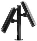 Atdec APAS-2-HS-P400 POS 400mm Pole with Two Display Heads Max load: 10kg Per Display. VESA up to 100x100. 10 Year Warranty.