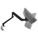 Atdec Ora High-Performance Dynamic Monitor Arm. Up to 35in screens Max Load 8kg F-Clamp Desk Fixing VESA up to 100x100. Black