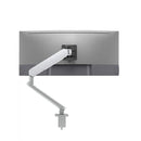 Atdec Ora High-Performance Dynamic Monitor Arm. Up to 35in screens Max Load 8kg F-Clamp Desk Fixing VESA up to 100x100. Silver