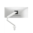 Atdec Ora High-Performance Dynamic Monitor Arm. Up to 35in screens Max Load 8kg F-Clamp Desk Fixing VESA up to 100x100. White
