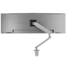 Atdec Ora 10 Dynamic Monitor Arm. Up to 49in screens Max Load 10kg F-Clamp Desk Fixing VESA up to 100x100. Silver