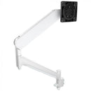 Atdec AWM-ADTC Dynamic Monitor Arm with Clamp / 8kg (17.6lb) Flat and Curved Screen White