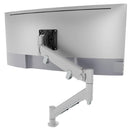 Atdec AWMS-HXB Heavy Duty Dynamic Monitor Arm. Up to 49in screens Min. Load 6kg. Max Load 16kg C-Clamp Desk Fixing VESA up to 100x100. Silver