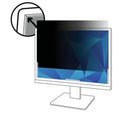 3M Privacy Filter 19in 16:10 Monitor Anti-glare Blue Light Reduction Matte-to-Gloss Slide Mounts Adhesive Strips