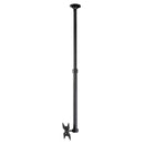 Atdec Telehook 1040 Tilt Ceiling Mount Long up to 1800mm. Max load 25kg. VESA up to 200x200. Black