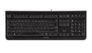 Cherry KC 1000 Quiet all rounder keyboard USB Black (JK-0800) - Standard QWERTY Layout (pic differs)