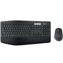 Logitech Wireless Keyboard and Mouse Combo MK850 Desktop Black USB Receiver and Bluetooth (Powered by 2+1 xAAA) - 1 Year Warranty