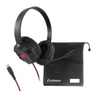 Shintaro Rugged Kids Headsets with Mic Enhanced USB-C One Piece Mo Twistable Headband Adjustable 40mm Driver for Smartphones Tablets and PC