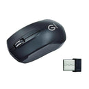 Shintaro 3 Button Wireless RF Mouse with USB 2.0 Dongle and 1600 DPI Precision - Ergonomic Optical Design