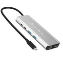 J5create JCD403 USB4 8K Multi-Port Hub Features a USB4 Controller - (USB-C to 8K HDMI RJ45 2.5Gbe USB-C 2xUSB-A 100W PD) Thunderbolt 3 /4 Compat