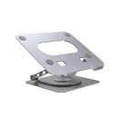 Unitek Adjustable Laptop Stand with 360 Rotating Base Silver